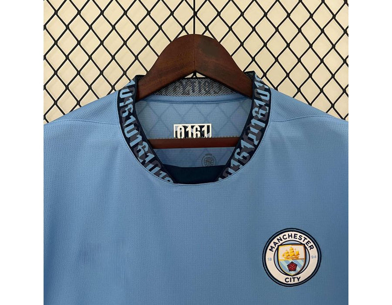 Camisa Manchester City Home I 24/25 - Torcedor Masculina - Azul