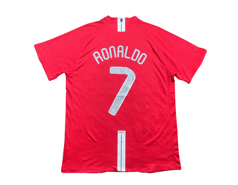 Camisa Retrô Manchester United Home I Cristiano Ronaldo 7 - 2007/08