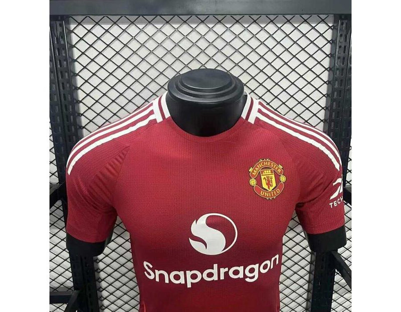 Camisa Manchester United Home I 24/25 Jogador - Vermelho