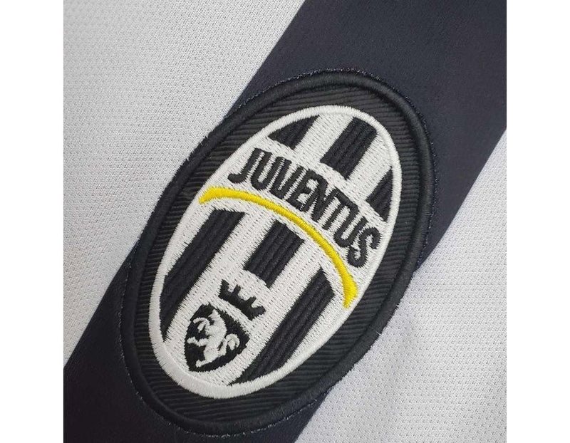 Camiseta da Retro Juventus 2014/15 Masculina - Preto+Branco