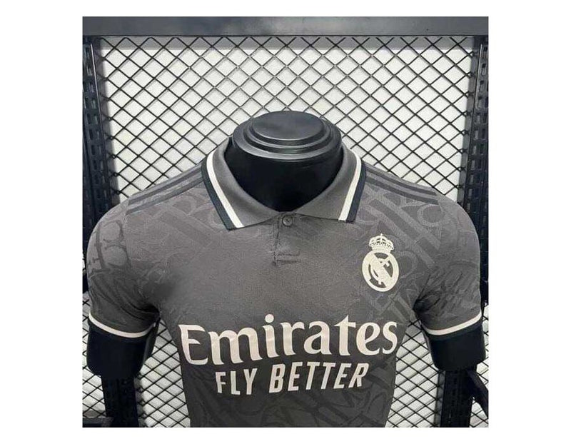 Camisa Real Madrid Third III 2024/25 Jogador - CINZA