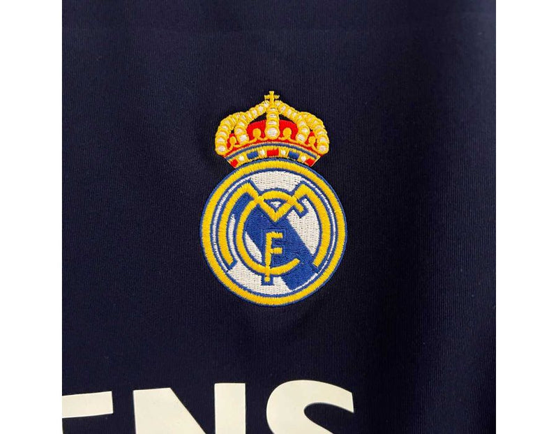 Camisa Retrô Real Madrid II 2004/05 Torcedor Masculina - Preto