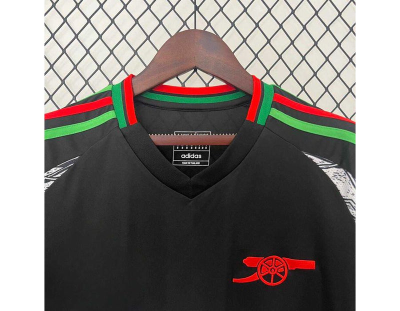 Camisa Arsenal Away II 2024/25 Torcedor Masculina - Preta