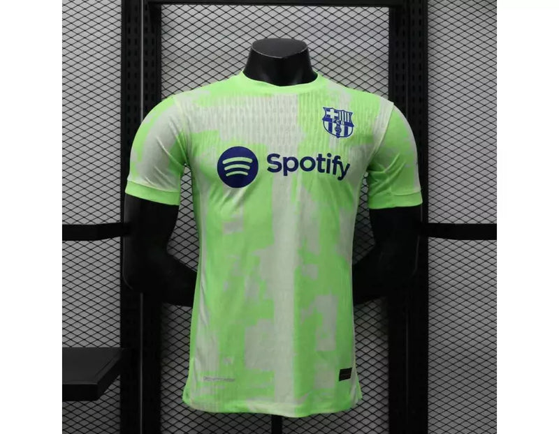 Camisa Barcelona Third III 2024/25 - Jogador Masculina - Verde
