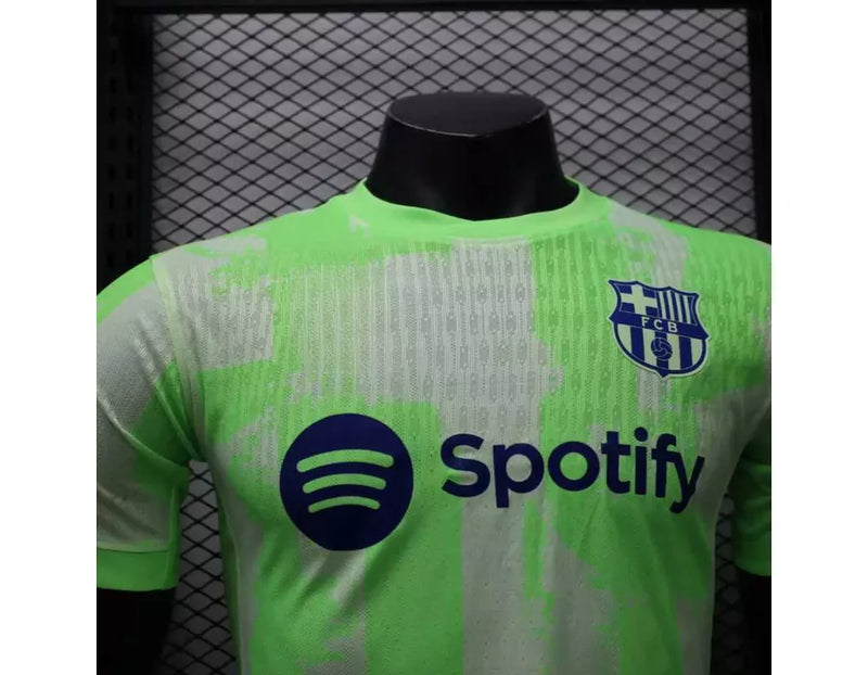 Camisa Barcelona Third III 2024/25 - Jogador Masculina - Verde