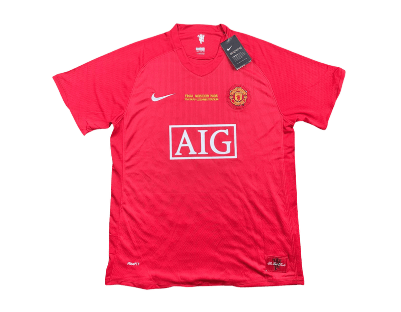 Camisa Retrô Manchester United Home I Cristiano Ronaldo 7 - 2007/08