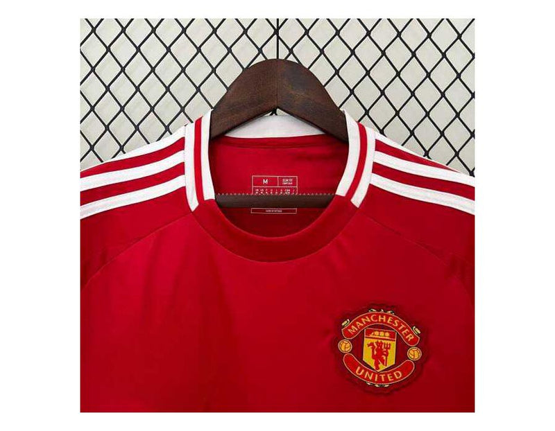Camisa Manchester United Home I 2024 / 2025 - Torcedor Masculina