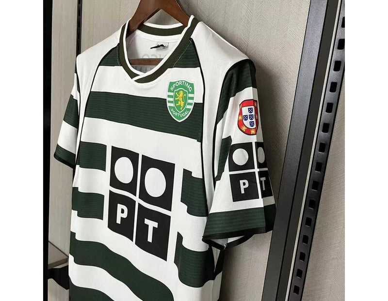 Camisa Retrô Sporting Portugal Cristiano Ronaldo 28