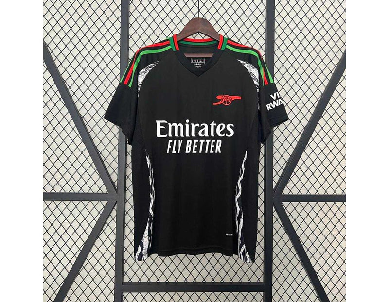 Camisa Arsenal Away II 2024/25 Torcedor Masculina - Preta