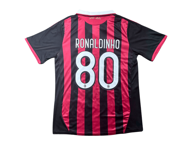 Camisa Retrô AC Milan RONALDINHO 80 - 2009/10