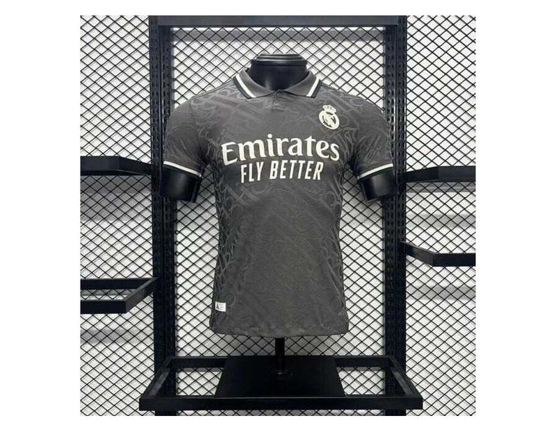 Camisa Real Madrid Third III 2024/25 Jogador - CINZA