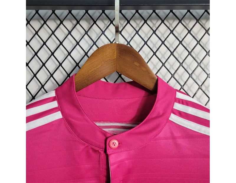 Camisa Real Madrid Retrô Third III Ronaldo 7 - 14/15 - Rosa