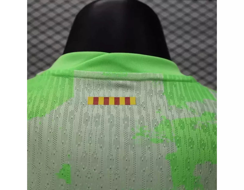 Camisa Barcelona Third III 2024/25 - Jogador Masculina - Verde