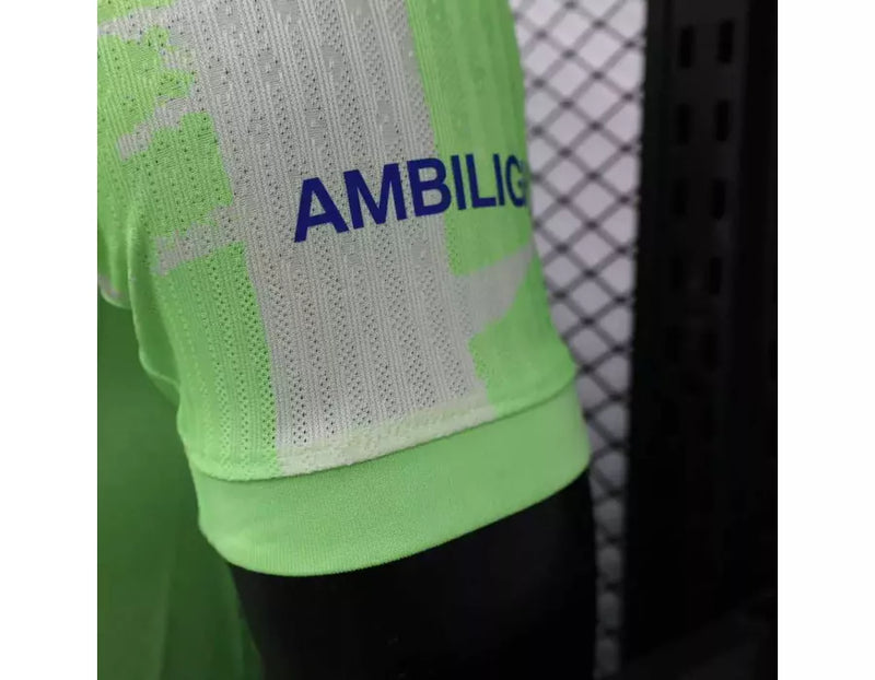 Camisa Barcelona Third III 2024/25 - Jogador Masculina - Verde