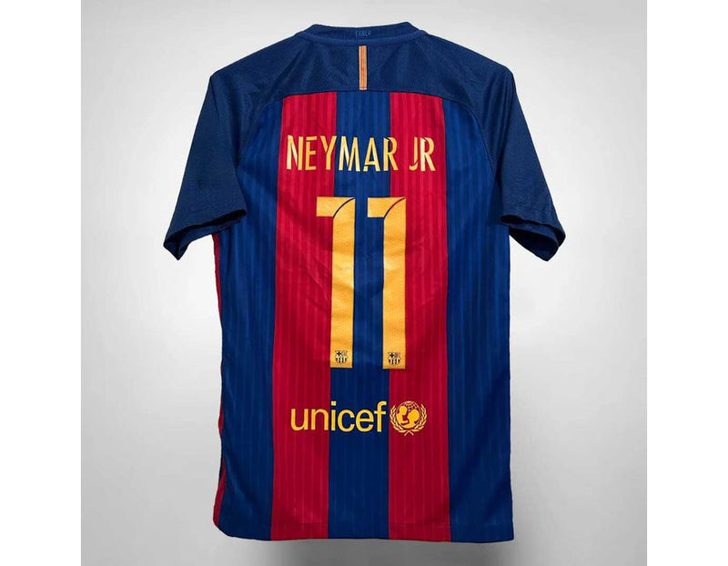 Camisa Retrô Barcelona Neymar Jr 11 - 2016/17