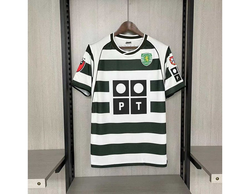 Camisa Retrô Sporting Portugal Cristiano Ronaldo 28